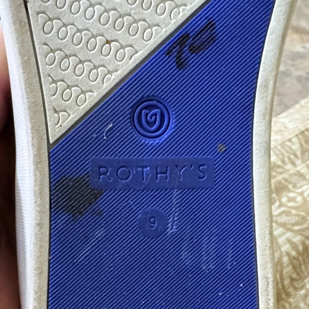 Rothy's Men's Dark Blue Slip-Ons